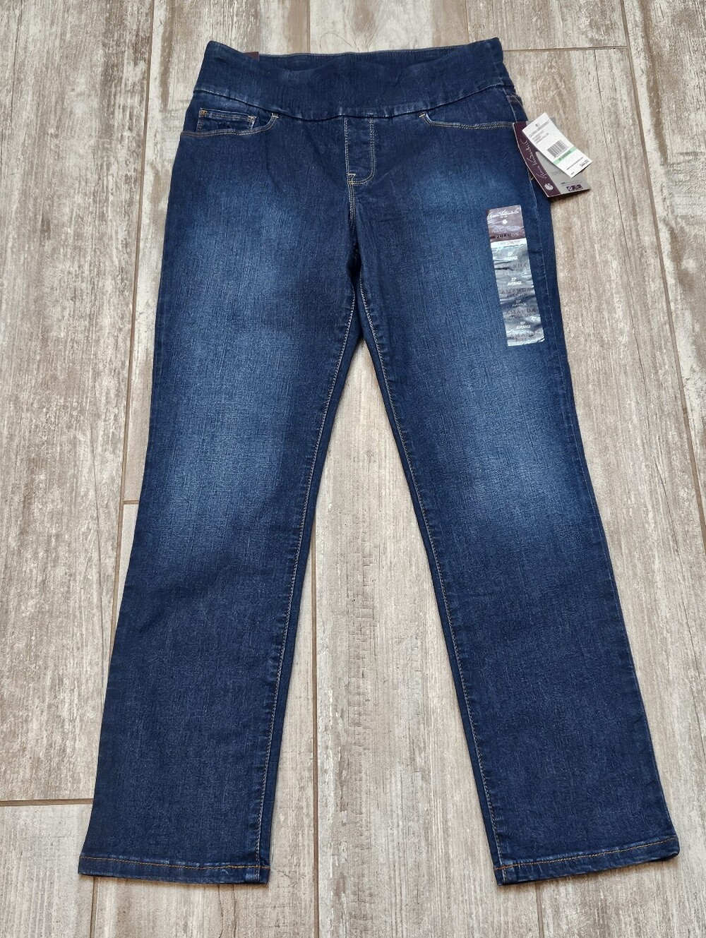 Gloria Vanderbilt Amanda Pull-On Super Stretch Jeans